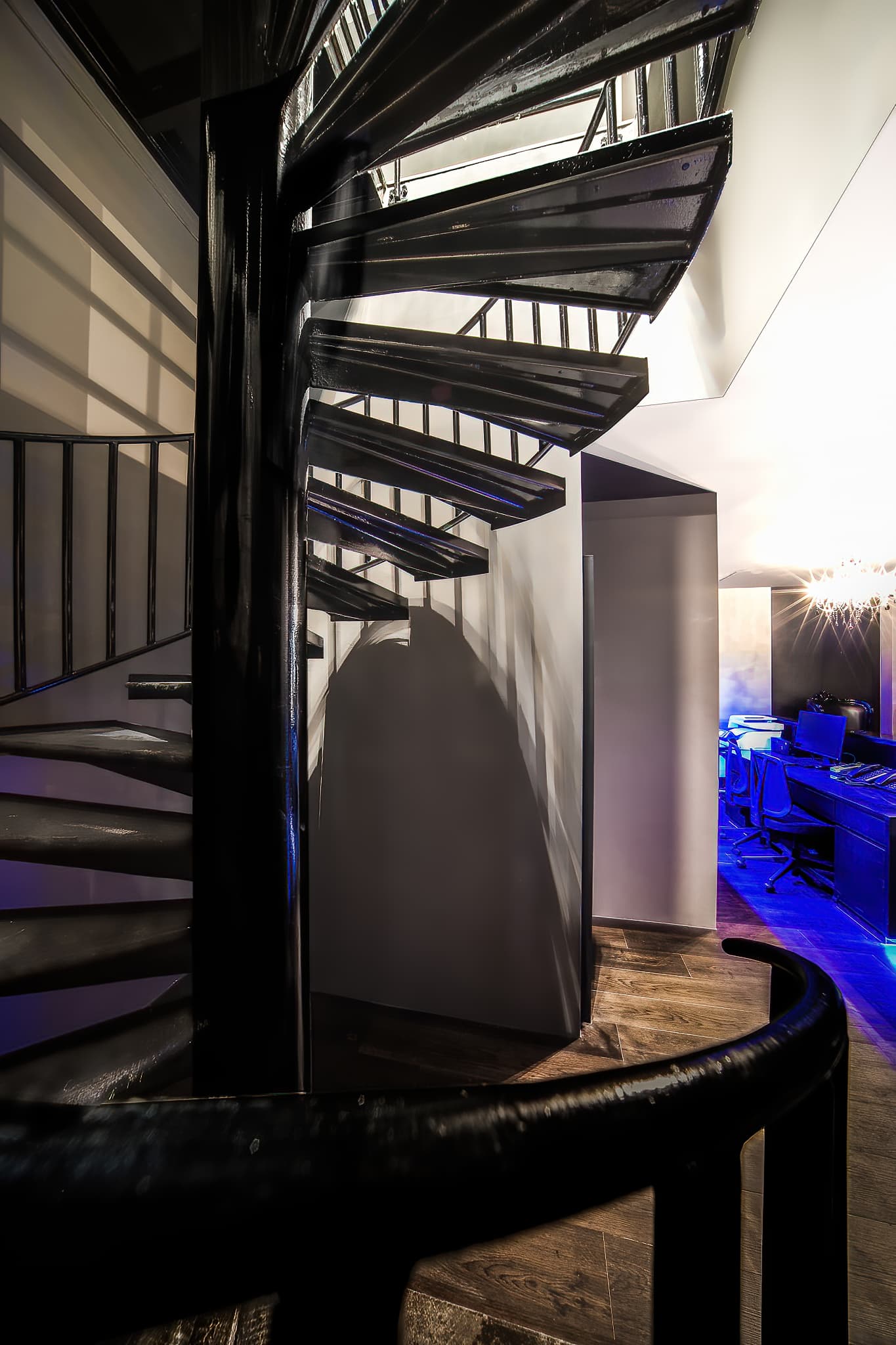 Relaxing spa environment at AngelSky8 with comfortable seating and serene beauty treatment spaces